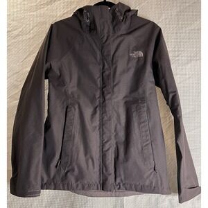 The North Face Venture 2 Jacket Womans M Dark Grey DryVent Waterproof Hooded